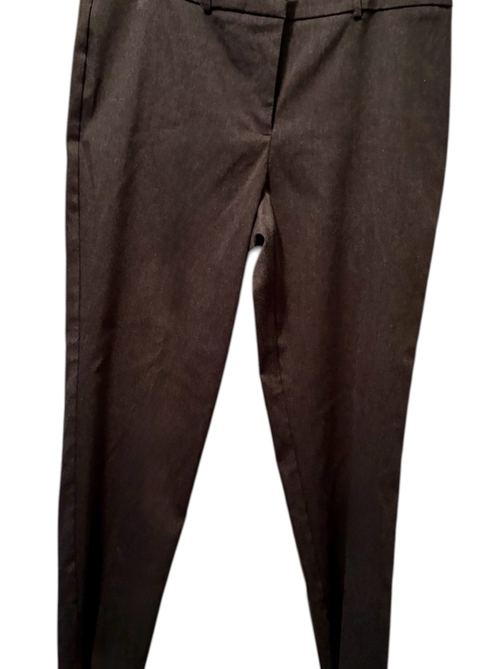 Women’s  charcoal Gray Straight-Leg  Dress Pants with Lining